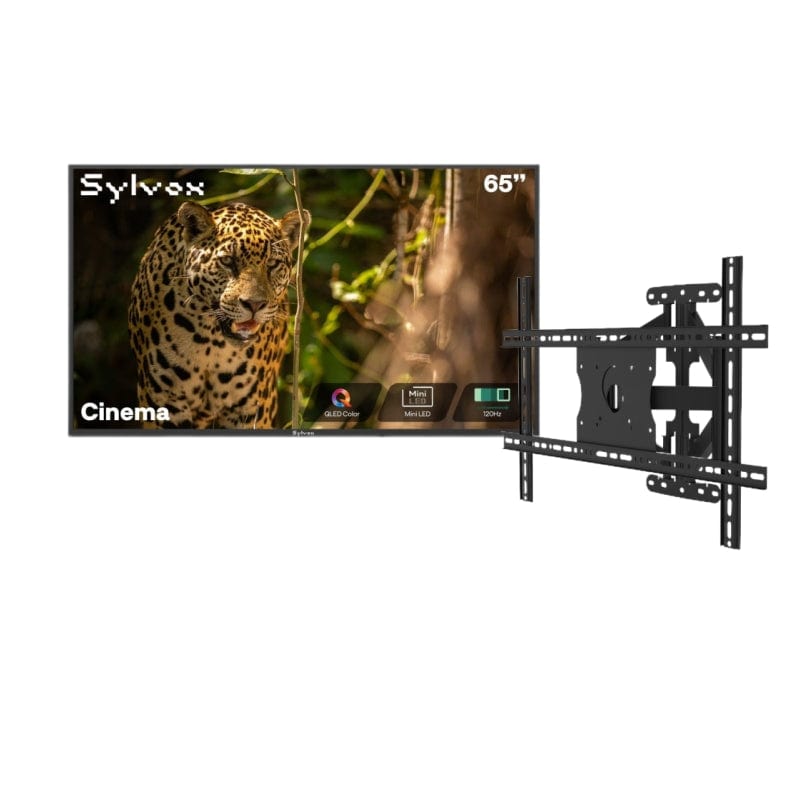 65 Zoll QLED 120 Hz Outdoor Fernseher (Tageslichttauglich) Wetterfest 4K Smart TV - Cinema Serie