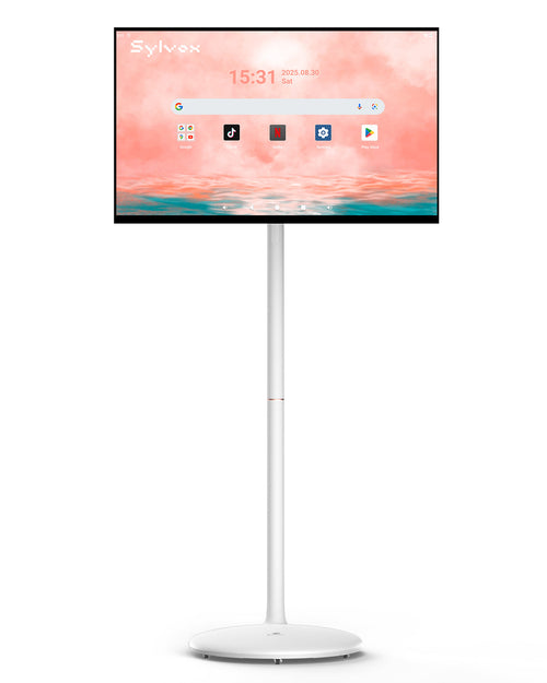 Sylvox 27 Zoll Mobiler Monitor mit Akku | Tragbarer Smart TV & Touch