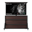 75 Zoll TV-Schrank + Cinema Pro Outdoor-TV (Volle Sonne)