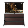 75 Zoll TV-Schrank + Cinema Outdoor-TV (Volle Sonne)