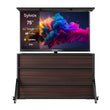 75 Zoll TV-Schrank + Deck Pro QLED 2.0 Outdoor-TV (Halbschatten)