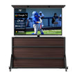 75 Zoll TV-Schrank + Deck Pro 2.0 Outdoor-TV (Halbschatten)