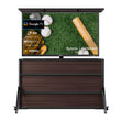 65 Zoll TV-Schrank + Deck Pro 2.0 Outdoor-TV (Halbschatten)