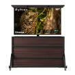 65 Zoll TV-Schrank + Cinema Outdoor-TV (Volle Sonne)