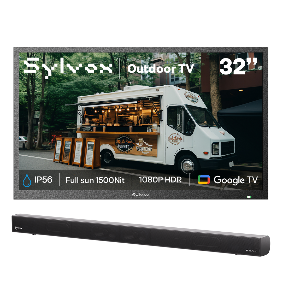 32 Zoll Outdoor Fernseher (Wetterfest) 4K Smart TV - Pool SE Serie