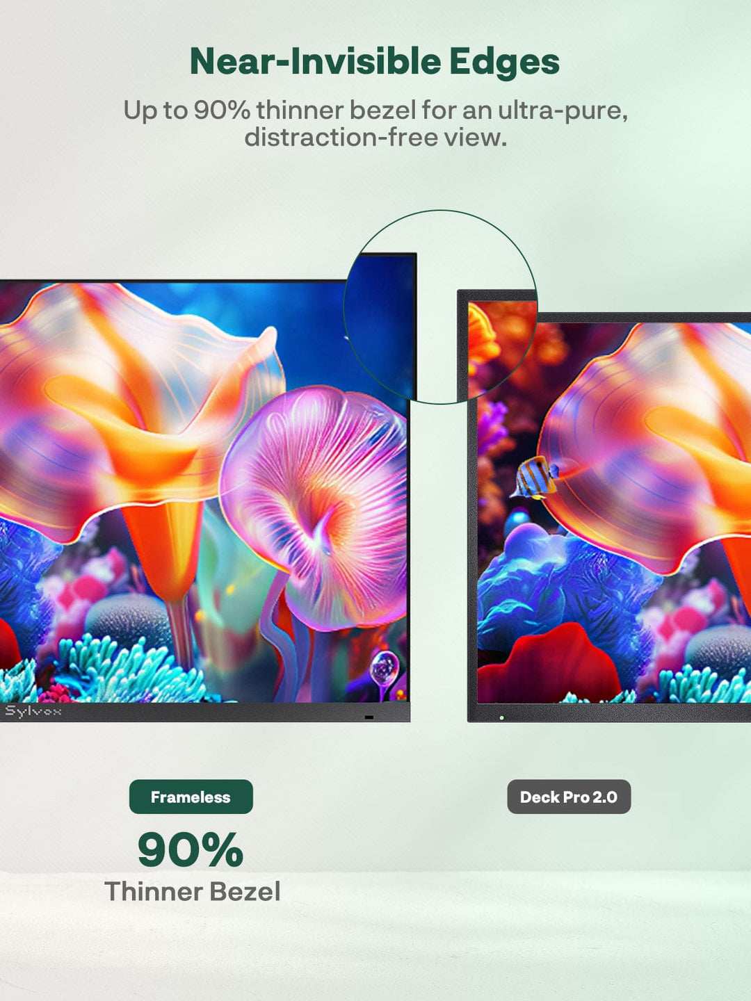 55 Zoll Outdoor Fernseher – 4K Smart TV, ultradünner Rahmen – Frameless Serie