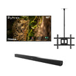 65 Zoll QLED 120 Hz Outdoor Fernseher (Tageslichttauglich) Wetterfest 4K Smart TV - Cinema Serie