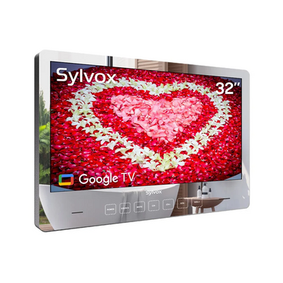 Sylvox 32 Zoll Badezimmer Fernseher Wasserdicht mit Google TV