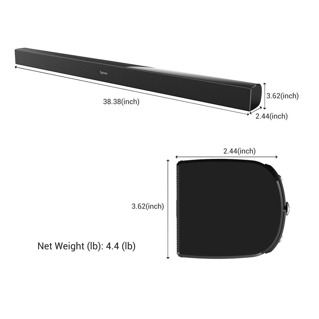 Elf S2 Outdoor Soundbar – Wasserdichte IP65 TV-Soundbar für Garten & Terrasse, Bluetooth, HDMI ARC