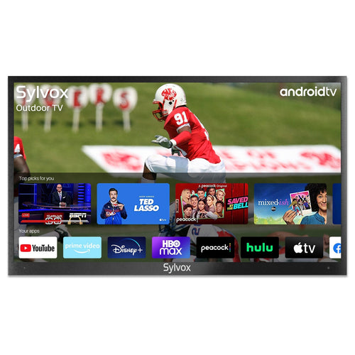 43 Zoll Fernseher für draußen (Wetterfest) 4K Smart TV - Deck Pro Serie