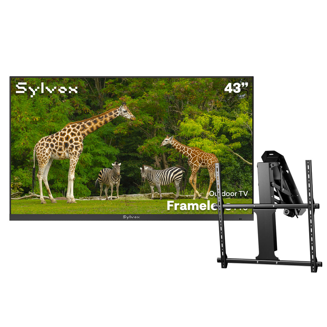 43 Zoll Outdoor Fernseher – 4K Smart TV, ultradünner Rahmen – Frameless Pro Serie