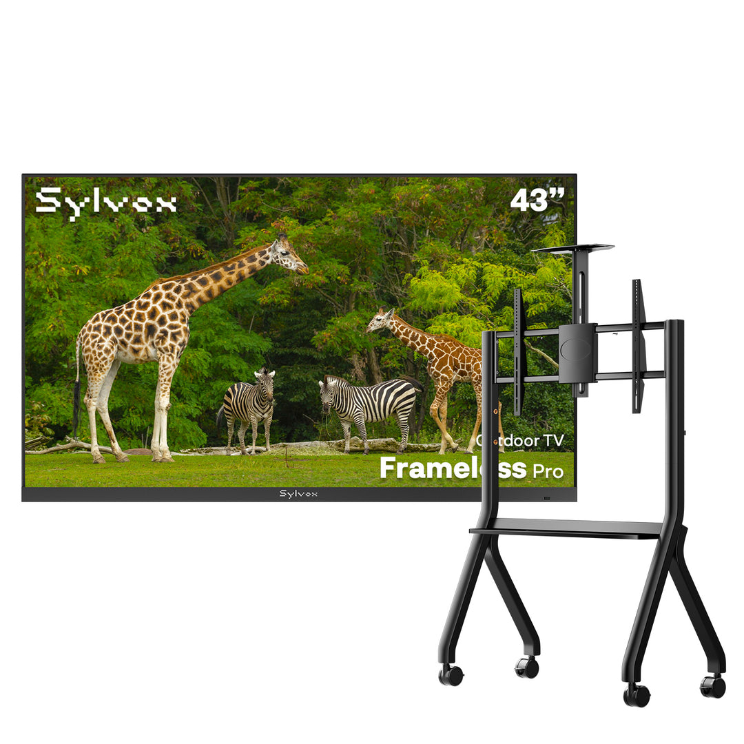 43 Zoll Outdoor Fernseher – 4K Smart TV, ultradünner Rahmen – Frameless Pro Serie