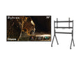 75 Zoll QLED 120 Hz Outdoor Fernseher (Tageslichttauglich) Wetterfest 4K Smart TV - Cinema Serie