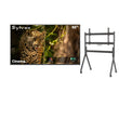 65 Zoll QLED 120 Hz Outdoor Fernseher (Tageslichttauglich) Wetterfest 4K Smart TV - Cinema Serie