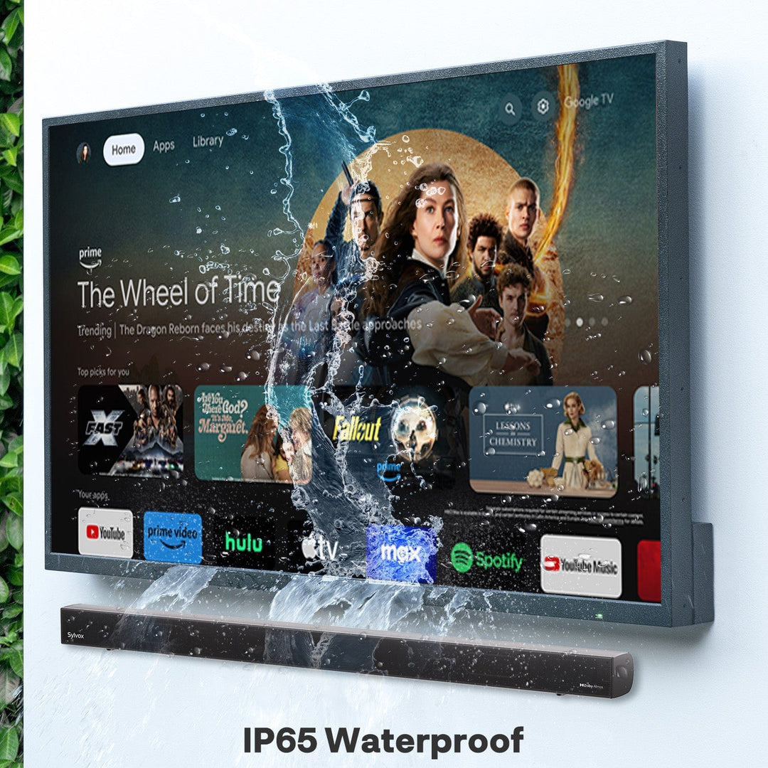 Elf S3 Premium Outdoor Soundbar – Wetterfest IP65, Dolby Atmos, Bluetooth 5.3, eARC mit Subwoofer