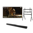 75 Zoll QLED 120 Hz Outdoor Fernseher (Tageslichttauglich) Wetterfest 4K Smart TV - Cinema Serie