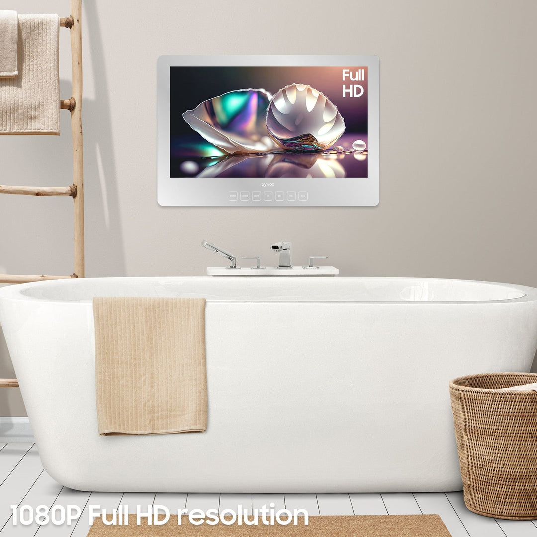 24 Zoll Badspiegel TV Wandmontage | Wasserdichter Smart Mirror TV