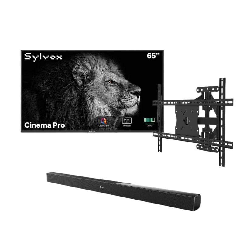 65 Zoll Heimkino Outdoor Fernseher (Ultra Hell) Wetterfest 4K Smart TV - Cinema Pro Serie