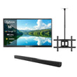 55 Zoll Outdoor TV (Wetterfest) 4K Smart TV - Pool Pro 2.0 Serie