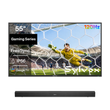 55 Zoll Gaming Outdoor TV (120 Hz) Wetterfest 4K Smart TV - Gaming Serie