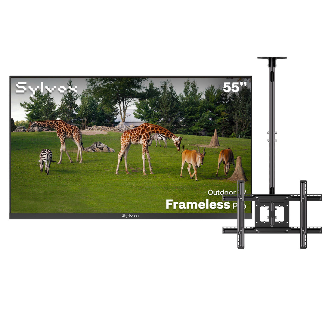 55 Zoll Outdoor Fernseher – 4K Smart TV, ultradünner Rahmen – Frameless Pro Serie