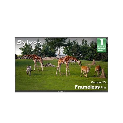 55 Zoll Outdoor Fernseher – 4K Smart TV, ultradünner Rahmen – Frameless Pro Serie