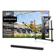 55 Zoll Gaming Outdoor TV (120 Hz) Wetterfest 4K Smart TV - Gaming Serie