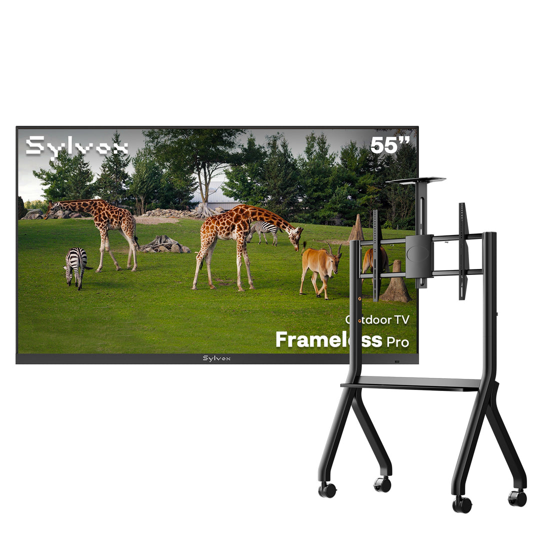 55 Zoll Outdoor Fernseher – 4K Smart TV, ultradünner Rahmen – Frameless Pro Serie