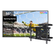 55 Zoll Gaming Outdoor TV (120 Hz) Wetterfest 4K Smart TV - Gaming Serie
