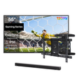 55 Zoll Gaming Outdoor TV (120 Hz) Wetterfest 4K Smart TV - Gaming Serie