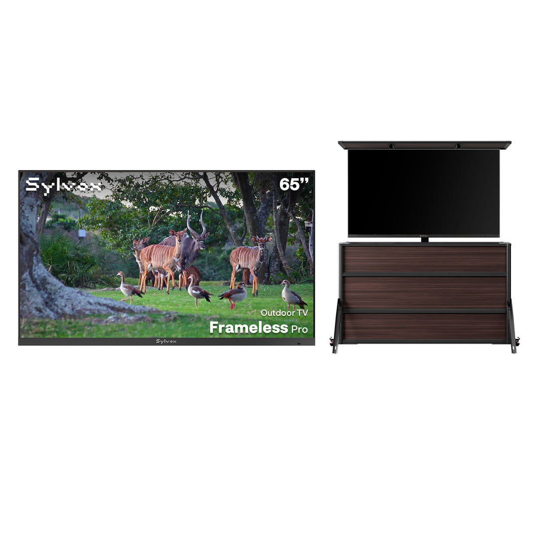 65 Zoll Outdoor Fernseher – 4K Smart TV, ultradünner Rahmen – Frameless Pro Serie