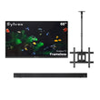 65 Zoll Outdoor Fernseher – 4K Smart TV, ultradünner Rahmen – Frameless Serie