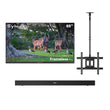 65 Zoll Outdoor Fernseher – 4K Smart TV, ultradünner Rahmen – Frameless Pro Serie