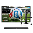 65 Zoll Gaming Outdoor TV (120 Hz) Wetterfest 4K Smart TV - Gaming Serie
