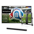 65 Zoll Gaming Outdoor TV (120 Hz) Wetterfest 4K Smart TV - Gaming Serie