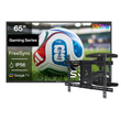 65 Zoll Gaming Outdoor TV (120 Hz) Wetterfest 4K Smart TV - Gaming Serie
