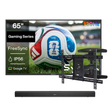 65 Zoll Gaming Outdoor TV (120 Hz) Wetterfest 4K Smart TV - Gaming Serie