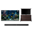75 Zoll Outdoor Fernseher – 4K Smart TV, ultradünner Rahmen – Frameless Serie