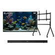 75 Zoll Outdoor Fernseher – 4K Smart TV, ultradünner Rahmen – Frameless Serie