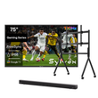 75 Zoll Gaming Outdoor TV (120 Hz) Wetterfest 4K Smart TV - Gaming Serie