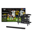 75 Zoll Gaming Outdoor TV (120 Hz) Wetterfest 4K Smart TV - Gaming Serie