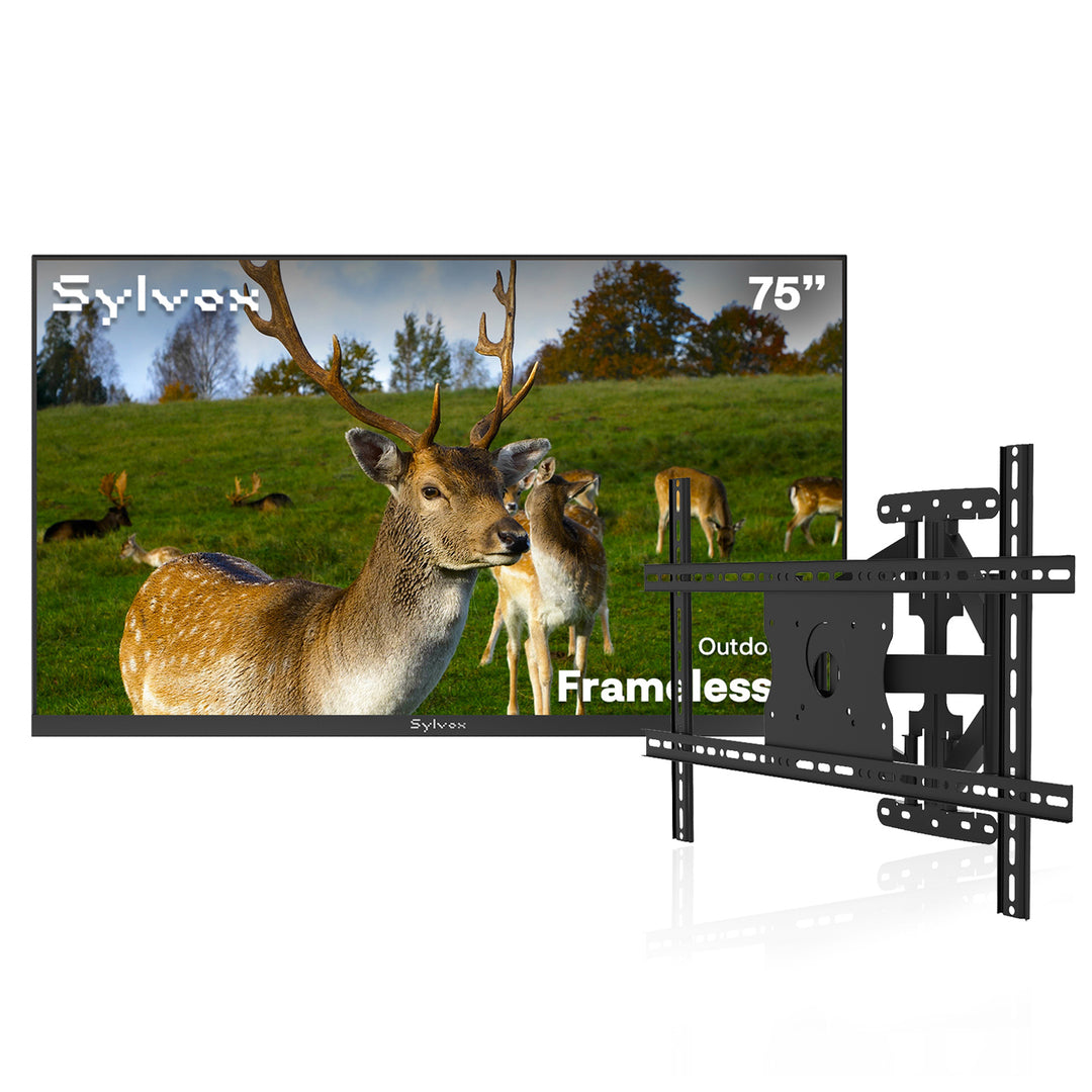 75 Zoll Outdoor Fernseher – 4K Smart TV, ultradünner Rahmen – Frameless Pro Serie