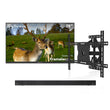 75 Zoll Outdoor Fernseher – 4K Smart TV, ultradünner Rahmen – Frameless Pro Serie