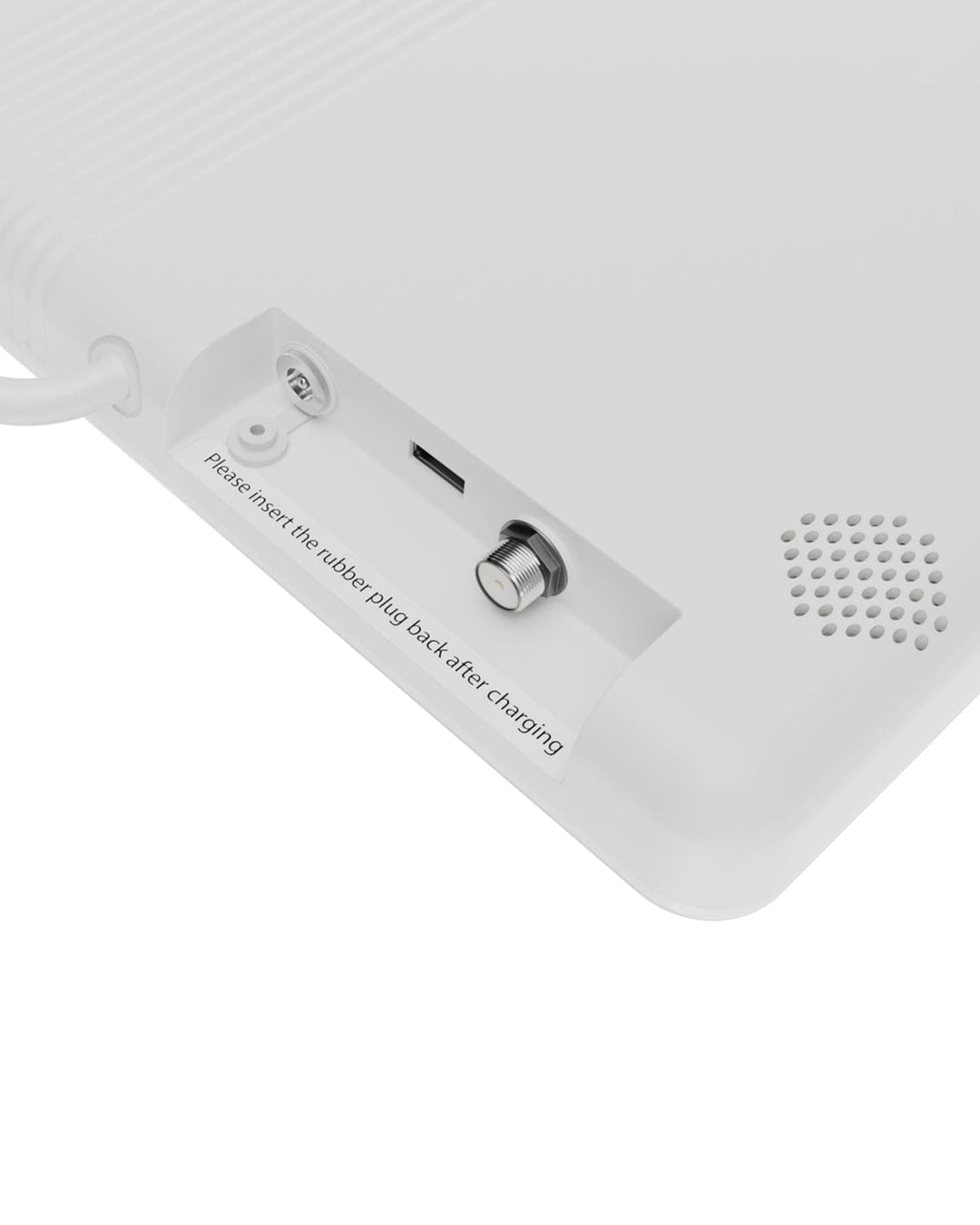 Sylvox 15,6 Zoll Akku TV | Kleiner Tragbarer Fernseher für Camping