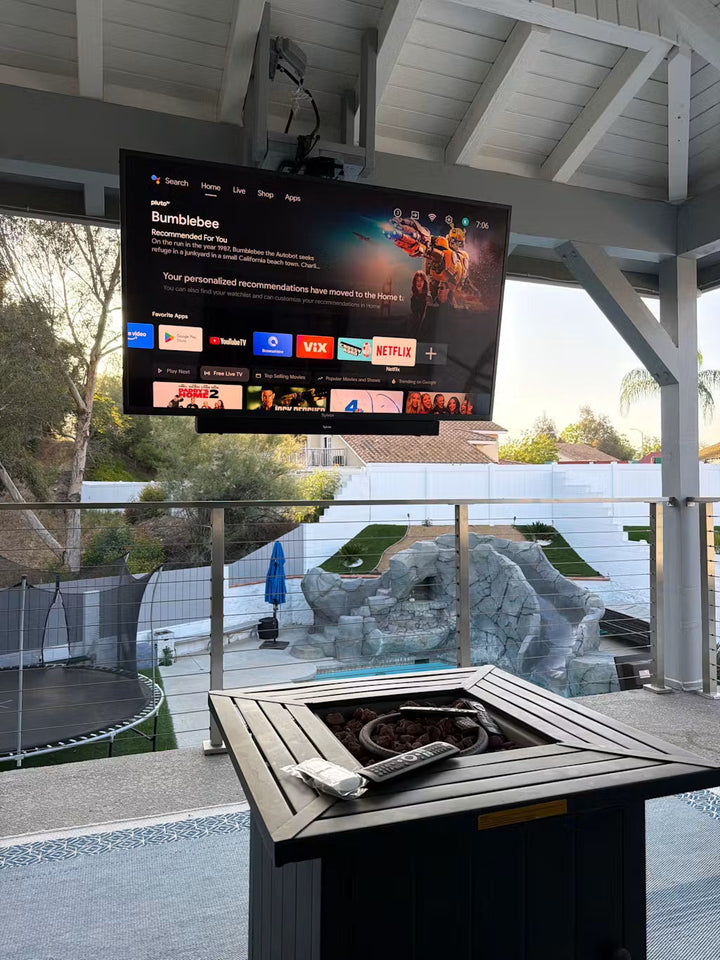 55 Zoll Outdoor Fernseher (Wetterfest) 4K Smart TV - Deck Pro 3.0 Serie