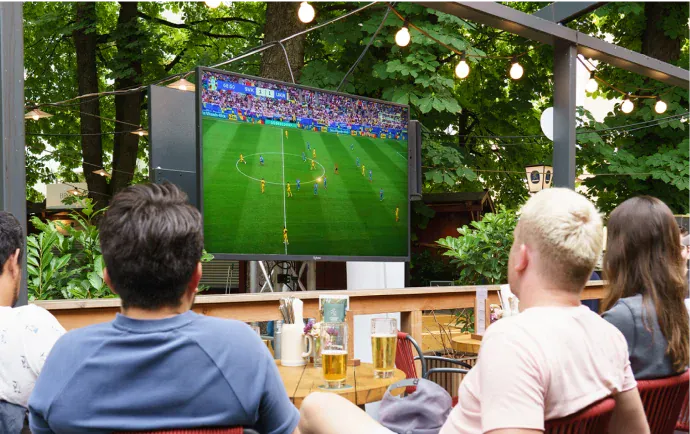 Sport gehört nach draußen