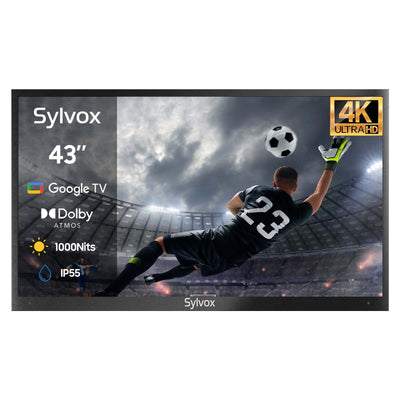43 Zoll Outdoor Fernseher (Wetterfest) 4K Smart TV - Deck Pro 2.0 Serie