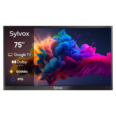 75 Zoll QLED Outdoor Fernseher - Wetterfest 4K Smart TV - Deck Pro 2.0 QLED Serie