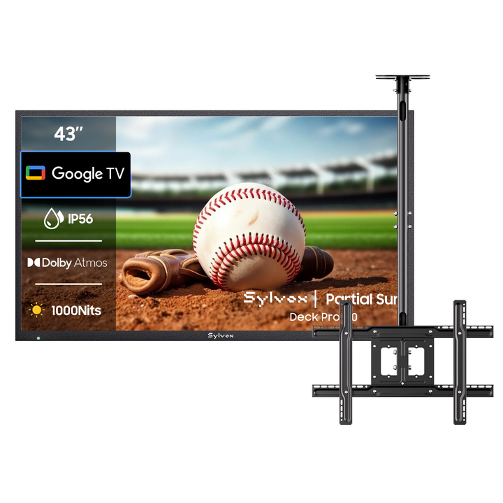 43 Zoll Outdoor Fernseher (Wetterfest) 4K Smart TV - Deck Pro 3.0 Serie