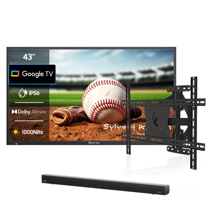 43 Zoll Outdoor Fernseher (Wetterfest) 4K Smart TV - Deck Pro 3.0 Serie